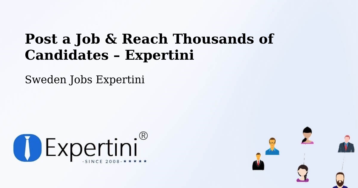 Post a Job in Mölndal – Hire the Right Talent - Mölndal, Sweden Jobs Expertini