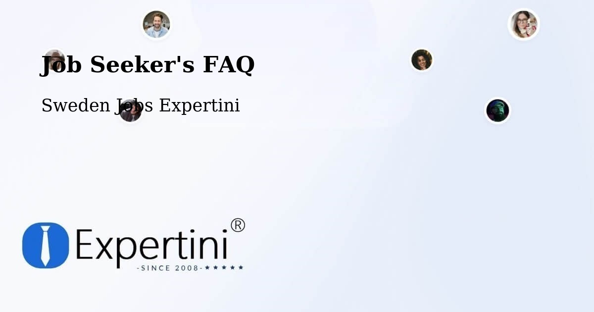 Job Seeker FAQ – Mölndal - Sweden Jobs Expertini