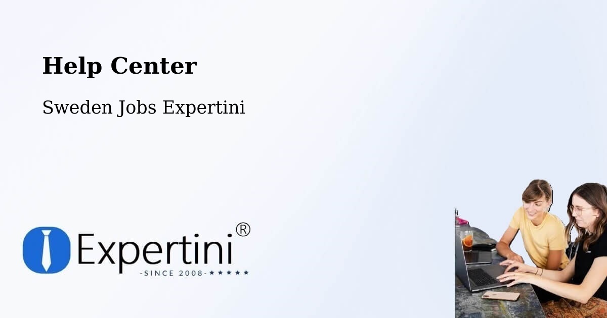 Help Center – Mölndal - Sweden Jobs Expertini