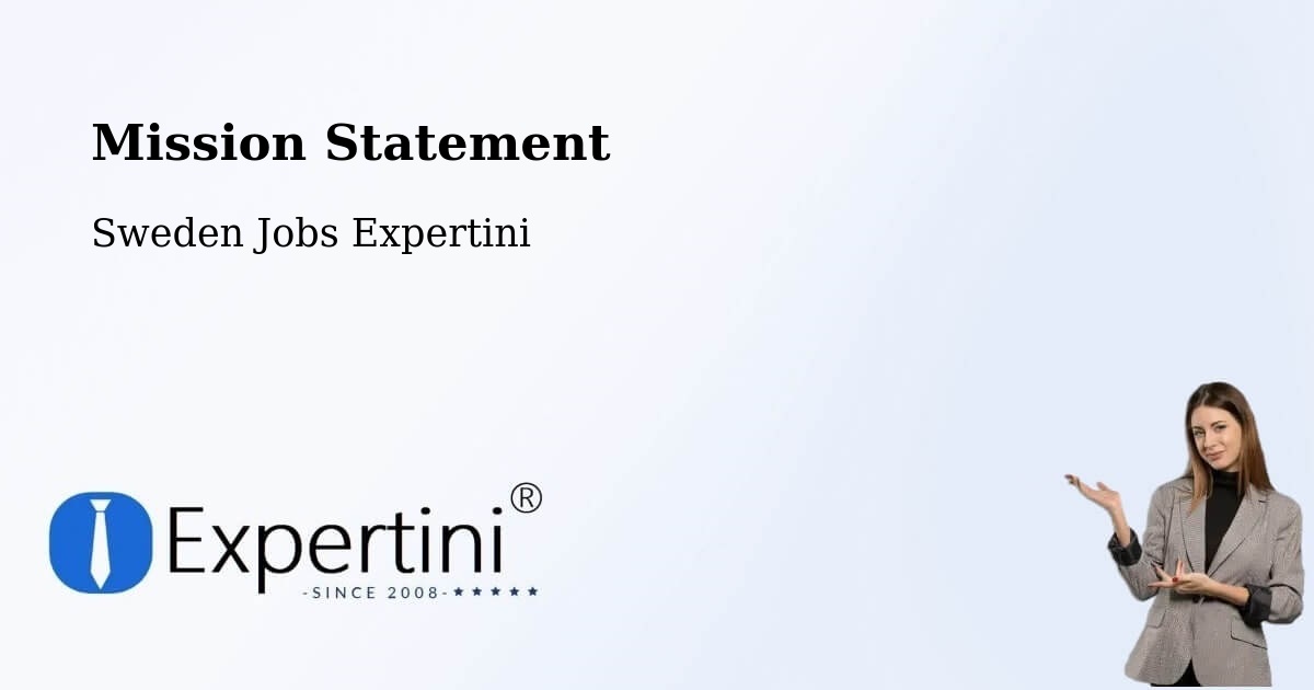 Corporate Mission – Mölndal - Sweden Jobs Expertini