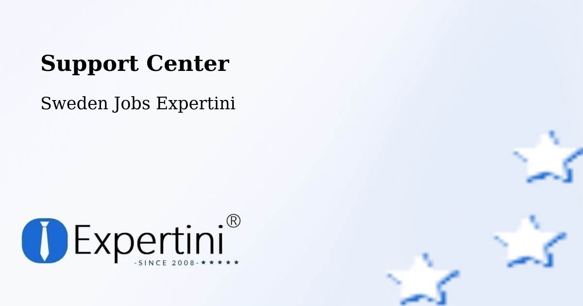 Support Services – Mölndal - Sweden Jobs Expertini